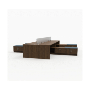 Benching Workstation Pack of 4 with Storage
