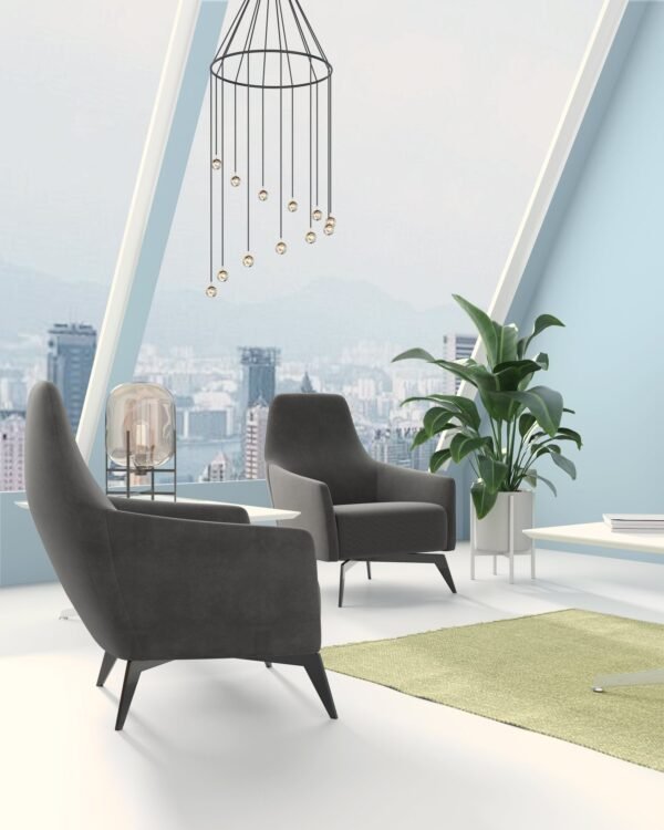 Anza Lounge Chair by Friant - Image 3