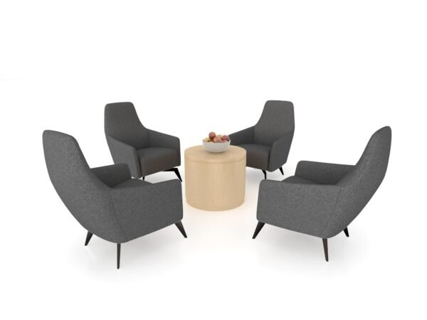 Anza Lounge Chair by Friant - Image 4