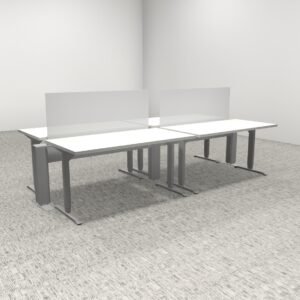Beam Benching Workstation w/ Sit Stand by Friant - (4 pack. 60x30)
