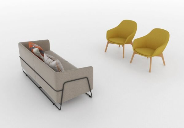 Hanno Loveseat by Friant - Image 9