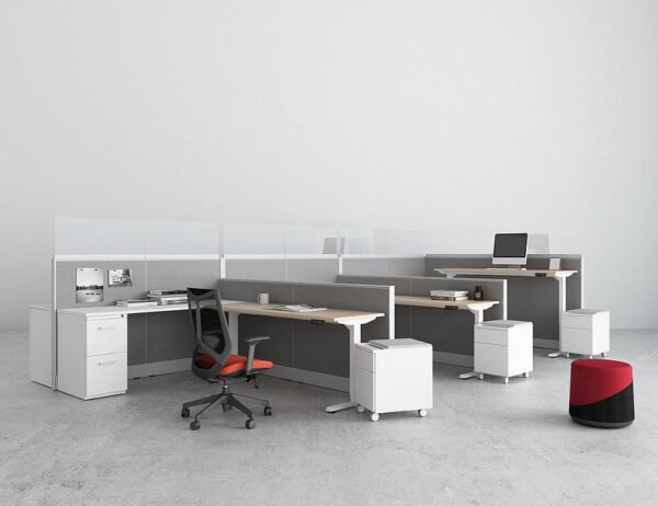 Interra Workstations by Friant - (6 pack. 45 panel walls. 6'x8')