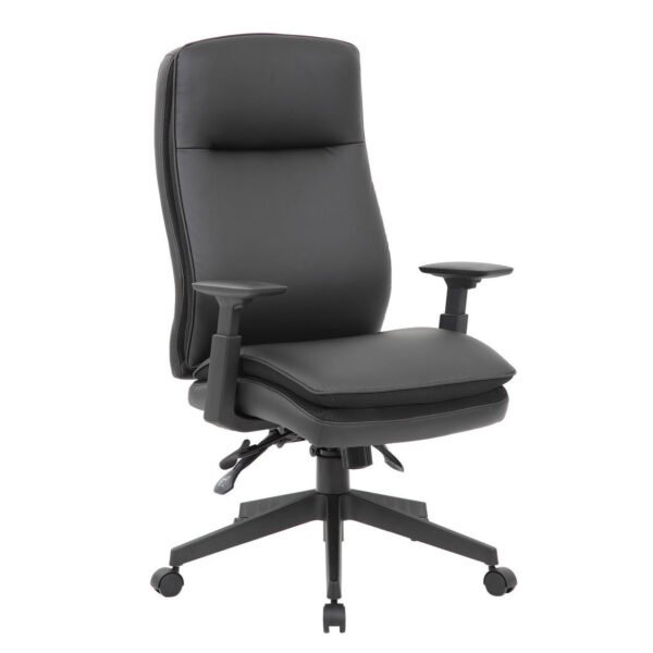 Obsidian Executive High Back Chair - Black Frame