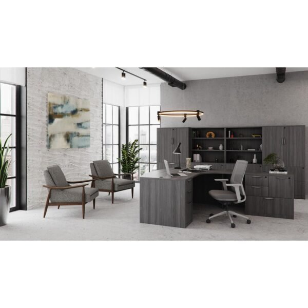 OfficeSource Palma High Back. Ribbed Mesh Task Chair by COE - Image 20