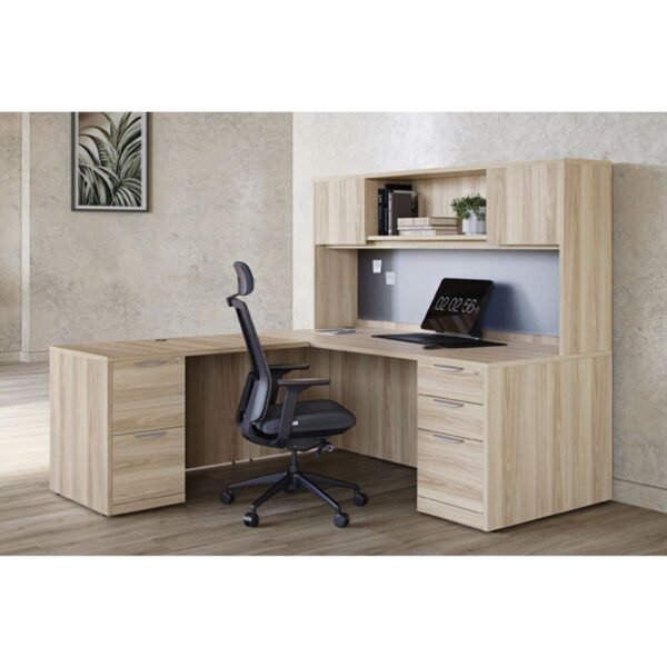 OfficeSource Palma High Back. Ribbed Mesh Task Chair by COE - Image 19