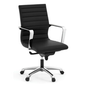 OfficeSource Tre Collection Executive Mid Back Chair by COE