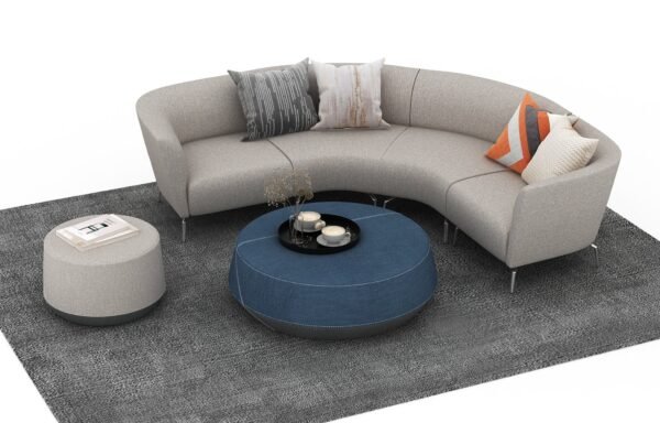 Pog 2 Large Ottoman by Friant - Image 4