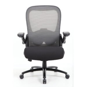 Ryde Big & Tall High Back Mesh Chair with Flip Arm by COE