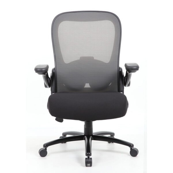 Ryde Big & Tall High Back Mesh Chair with Flip Arm by COE - Image 11