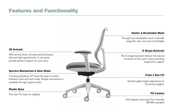 Tango Task Chair by Friant - Image 5